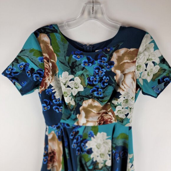 Corey Lynn Calter Paeonia Floral Dress - Anthropologie sz 2 - Picture 3 of 12